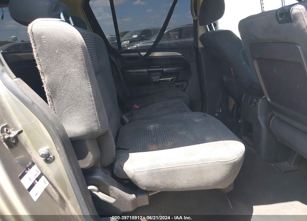 2008 NISSAN ARMADA SE VIN: 5N1AA08D08N601718