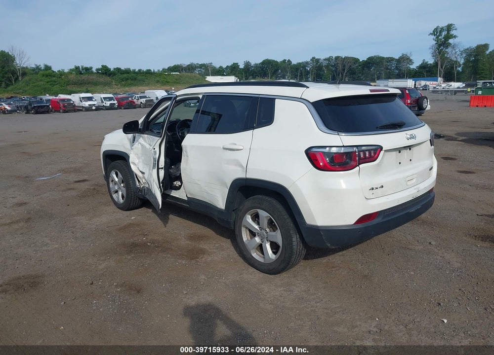 2019 JEEP COMPASS LATITUDE 4X4 VIN: 3C4NJDBB6KT630930