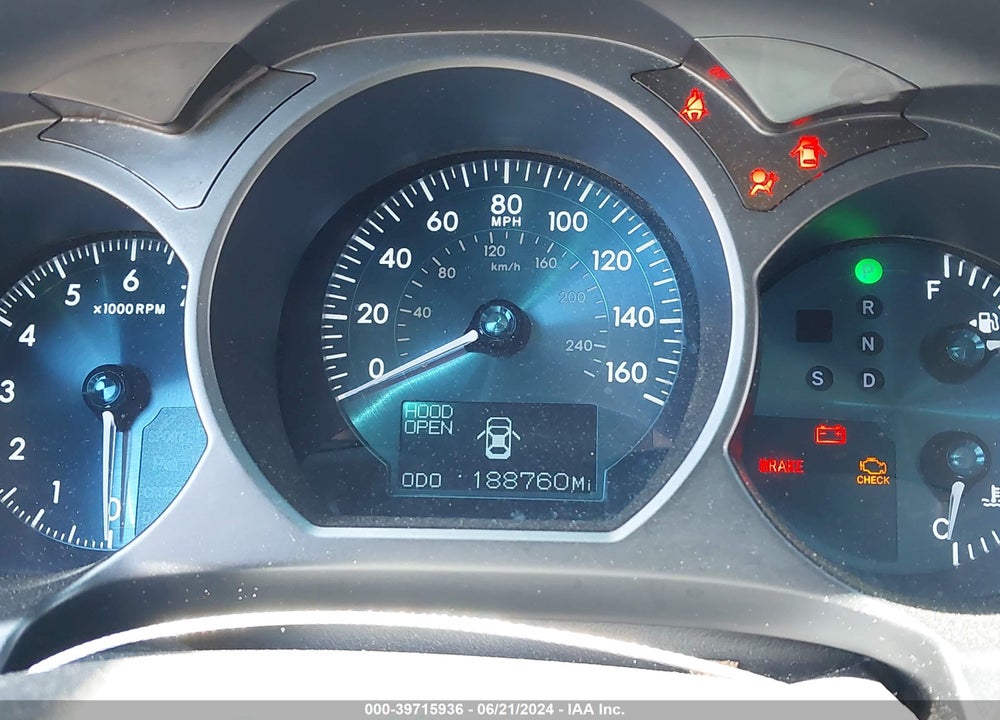 2007 LEXUS GS 350 VIN: JTHCE96S870003670