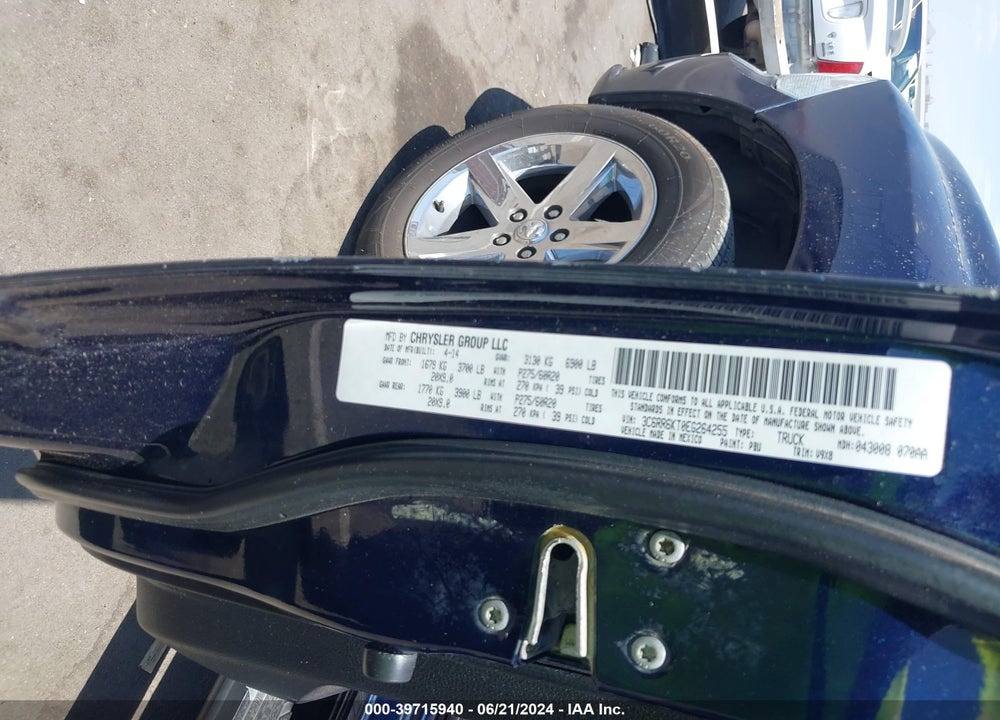 2014 RAM 1500 EXPRESS VIN: 3C6RR6KT0EG264255