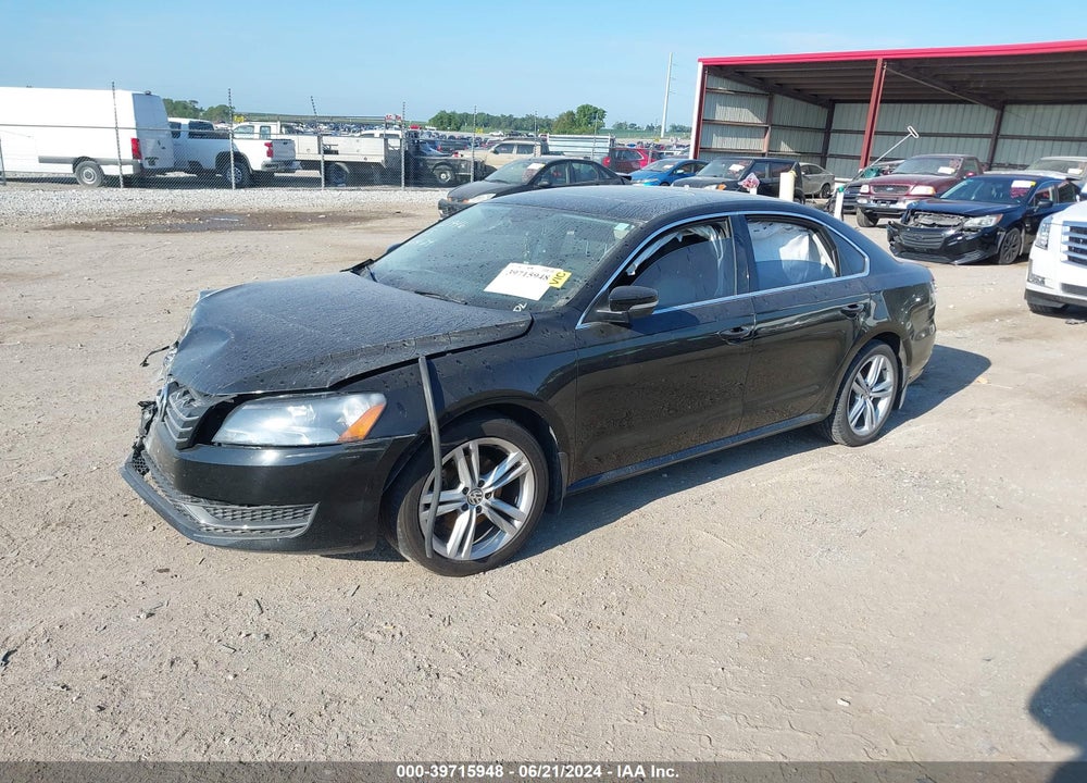 2015 VOLKSWAGEN PASSAT 2.0L TDI SE VIN: 1VWBV7A38FC095892