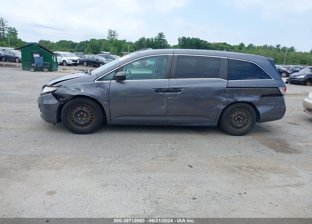 2015 HONDA ODYSSEY LX VIN: 5FNRL5H22FB035120