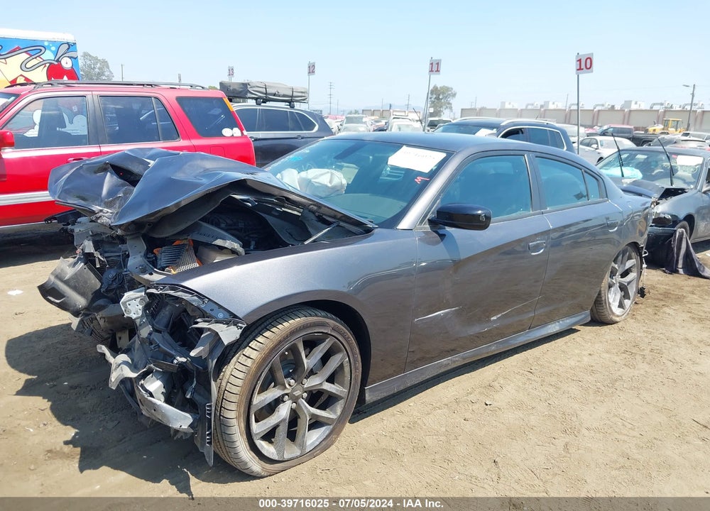 2023 DODGE CHARGER GT VIN: 2C3CDXHG2PH671790