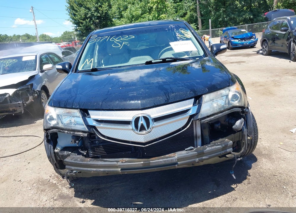 2008 ACURA MDX TECHNOLOGY PACKAGE VIN: 2HNYD28398H538005