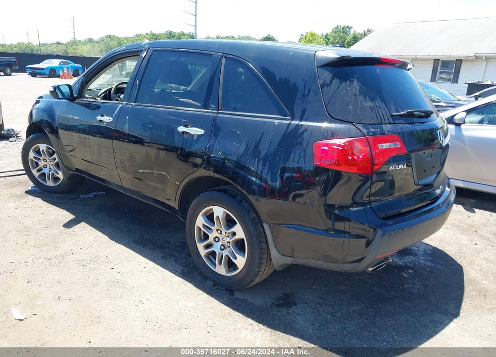 2008 ACURA MDX TECHNOLOGY PACKAGE VIN: 2HNYD28398H538005