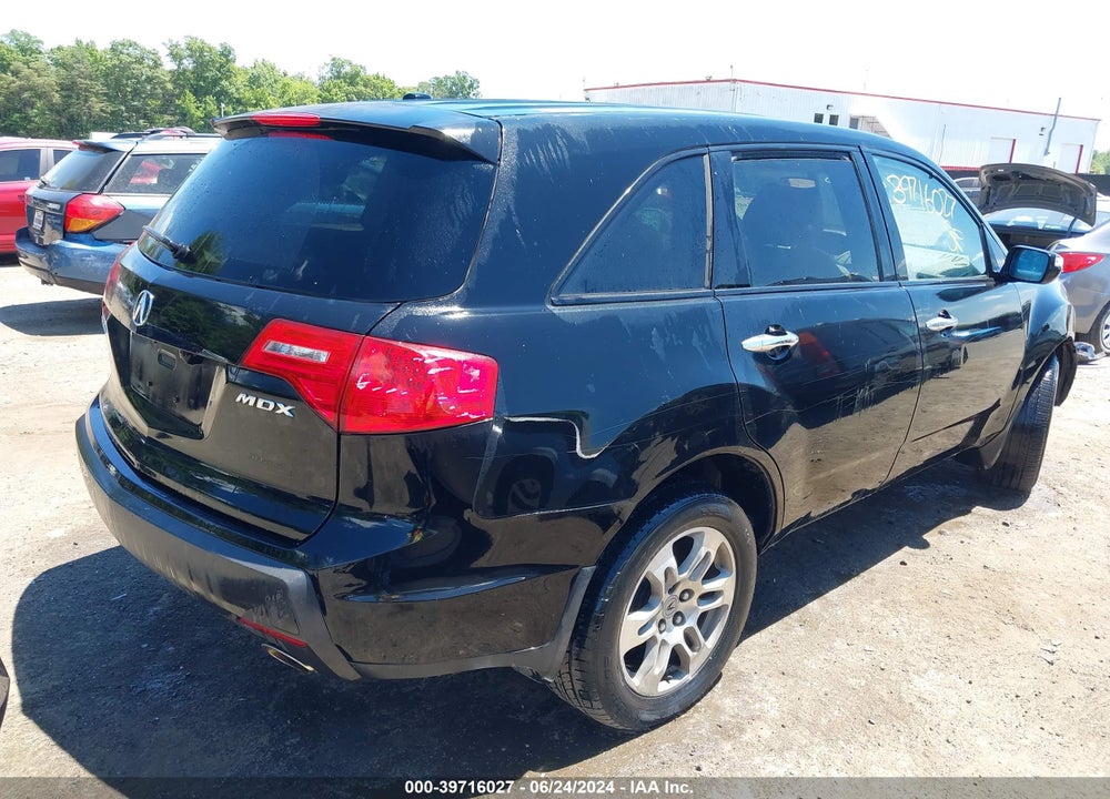 2008 ACURA MDX TECHNOLOGY PACKAGE VIN: 2HNYD28398H538005