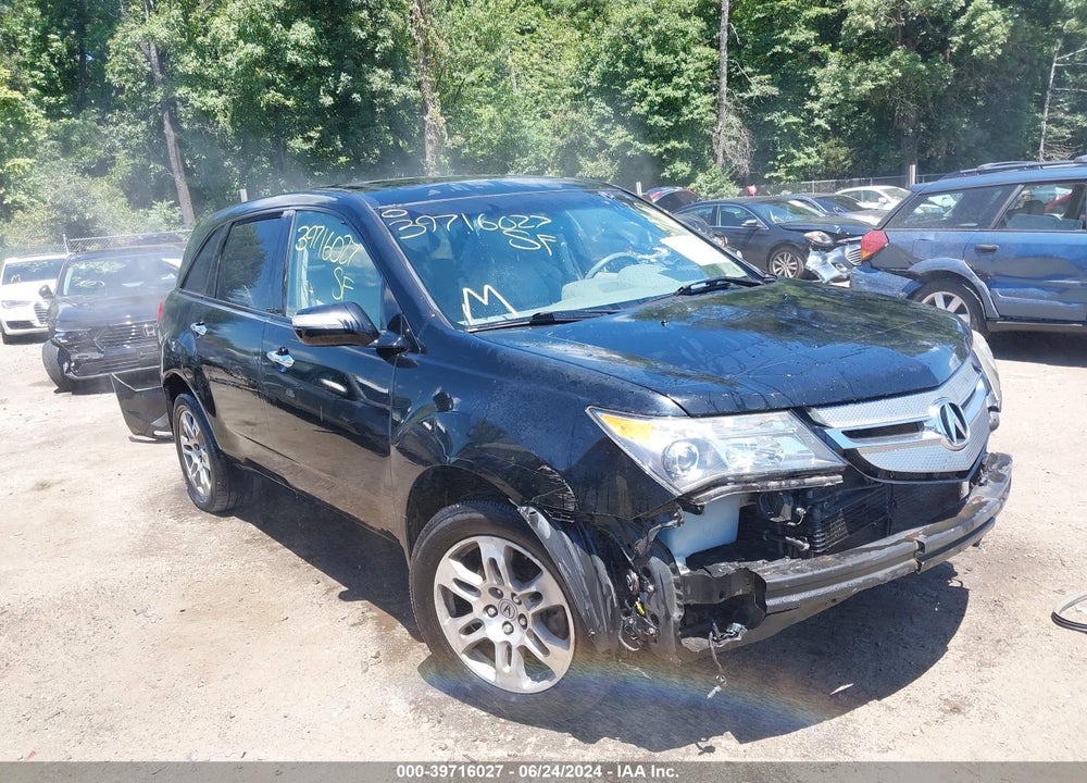 2008 ACURA MDX TECHNOLOGY PACKAGE VIN: 2HNYD28398H538005