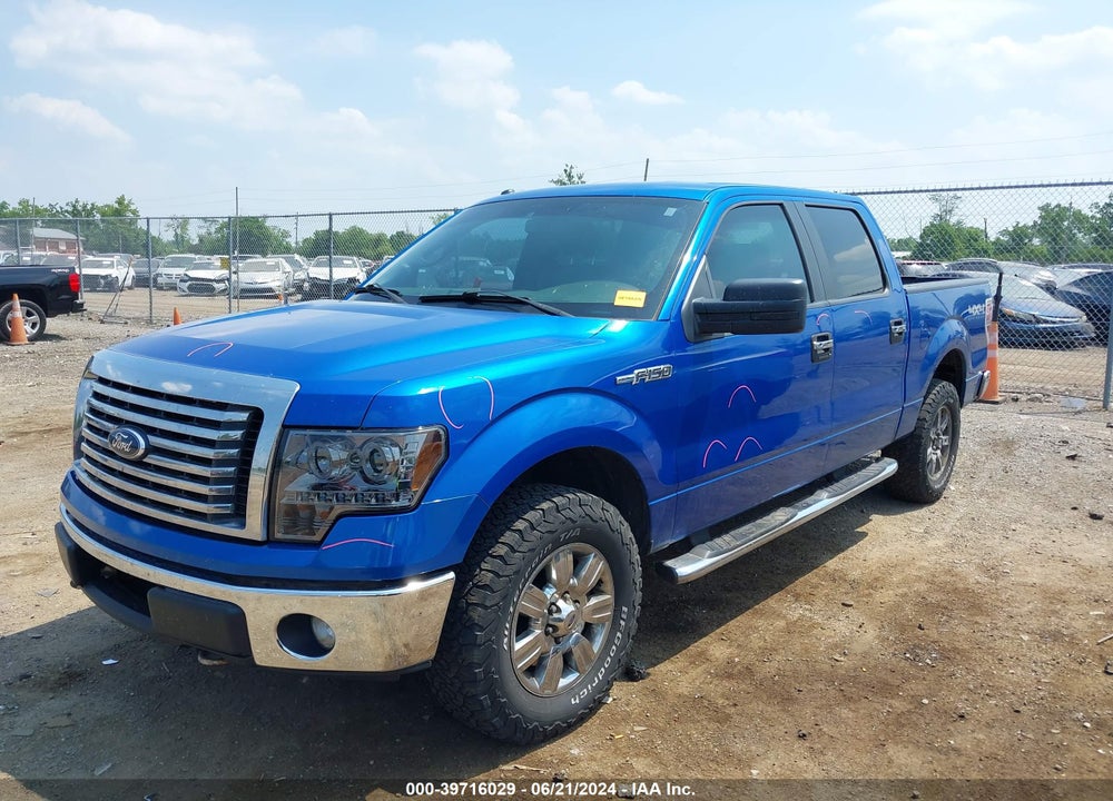 2012 FORD F-150 XLT VIN: 1FTFW1EF1CFC18462