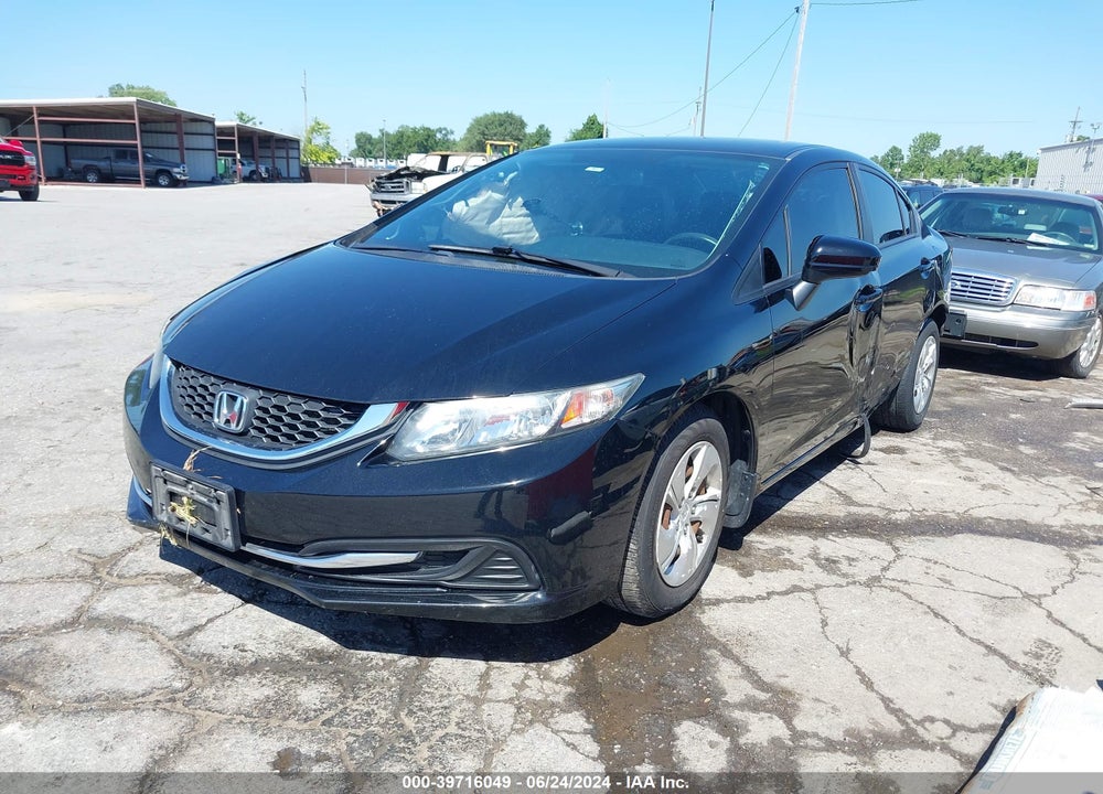 2015 HONDA CIVIC LX VIN: 19XFB2F53FE091140