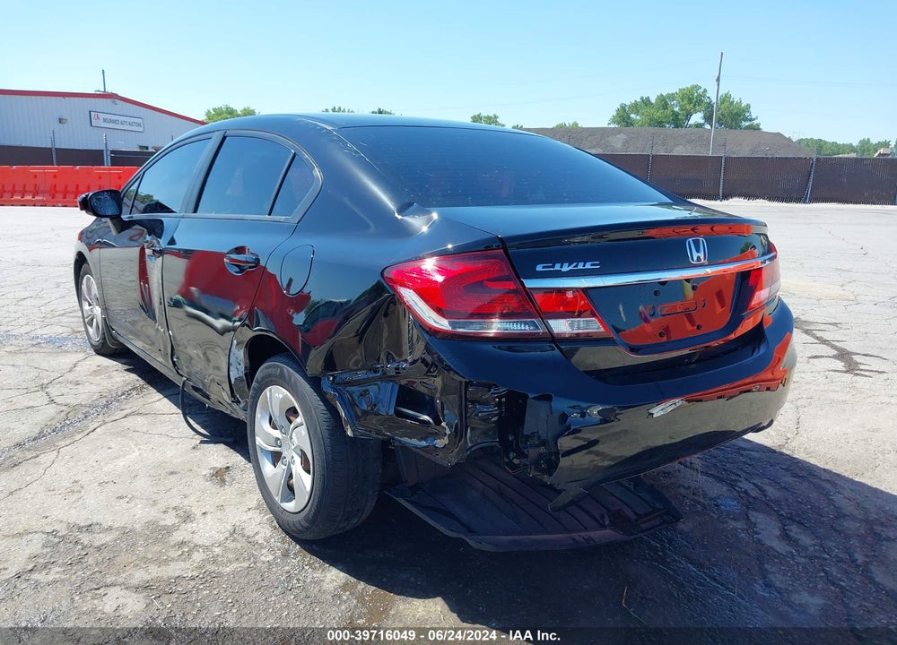 2015 HONDA CIVIC LX VIN: 19XFB2F53FE091140