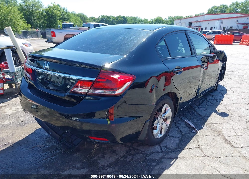 2015 HONDA CIVIC LX VIN: 19XFB2F53FE091140