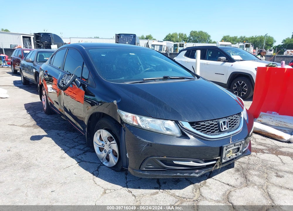 2015 HONDA CIVIC LX VIN: 19XFB2F53FE091140