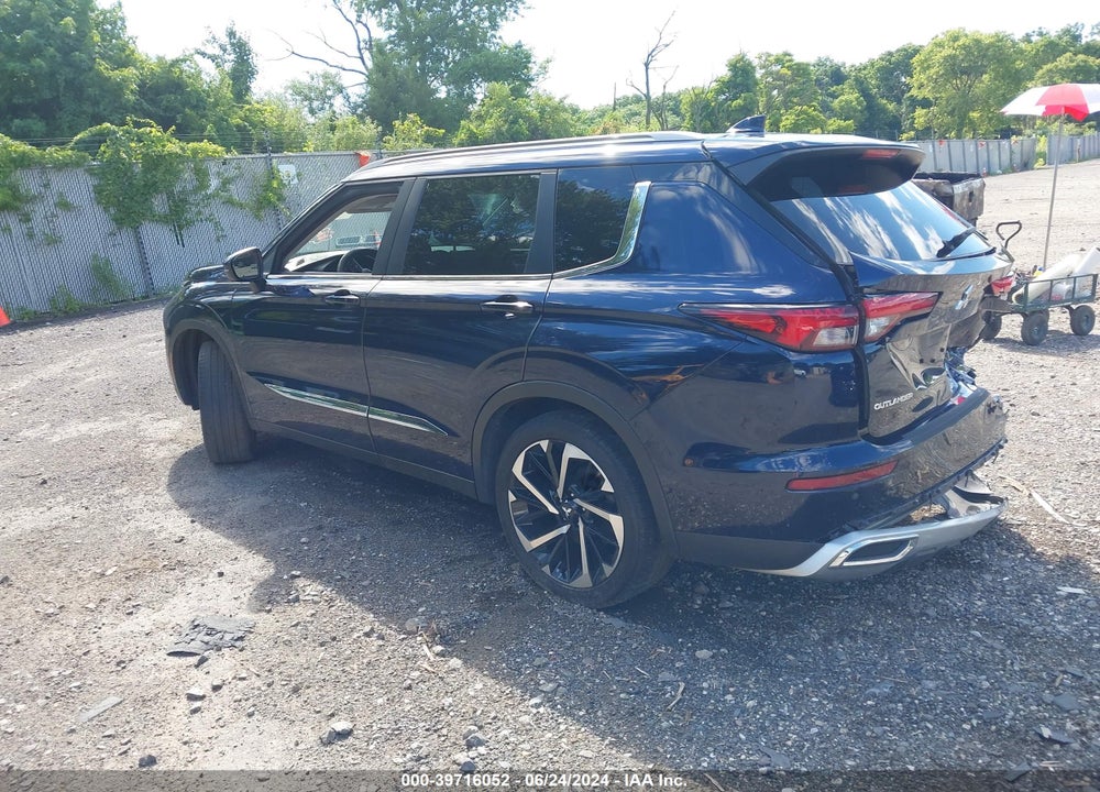 2022 MITSUBISHI OUTLANDER SE BLACK EDITION VIN: JA4J4UA87NZ087283