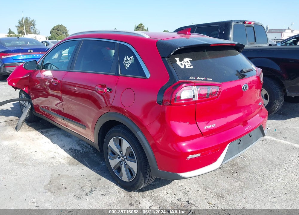 2017 KIA NIRO EX VIN: KNDCC3LC8H5060120