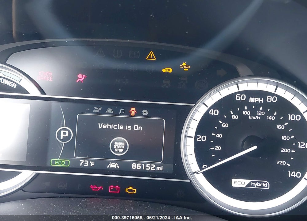 2017 KIA NIRO EX VIN: KNDCC3LC8H5060120
