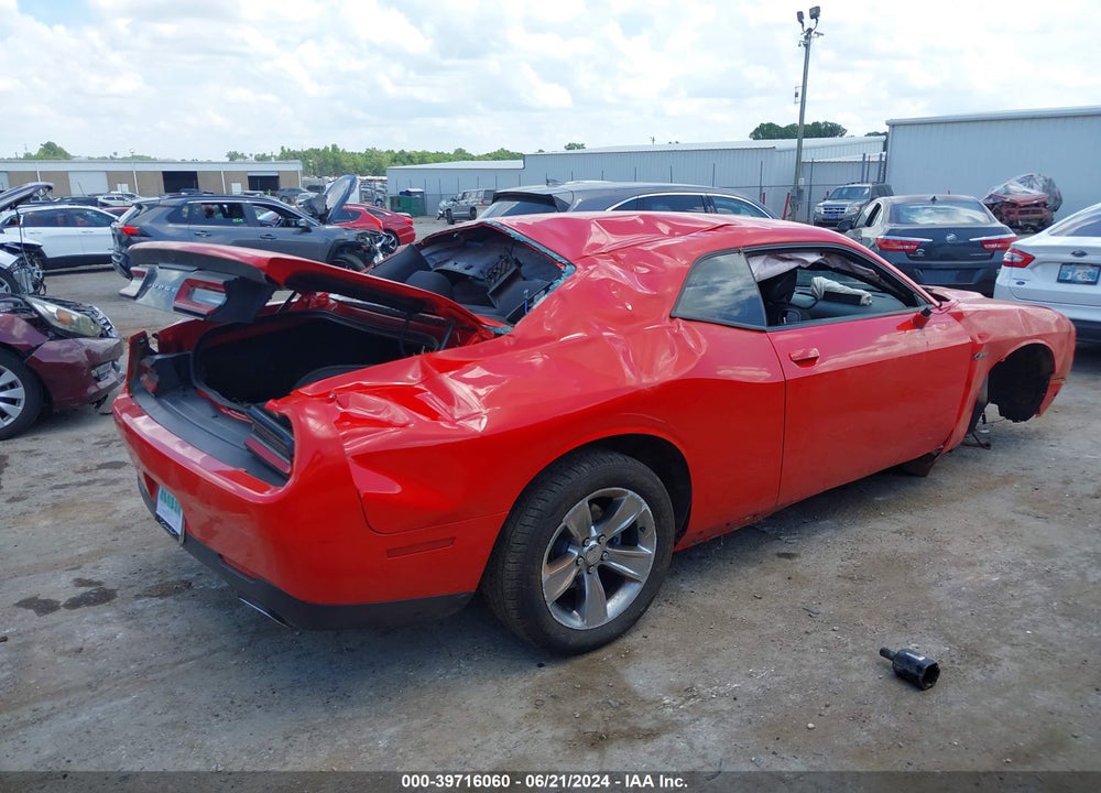 2016 DODGE CHALLENGER SXT VIN: 2C3CDZAG8GH289964