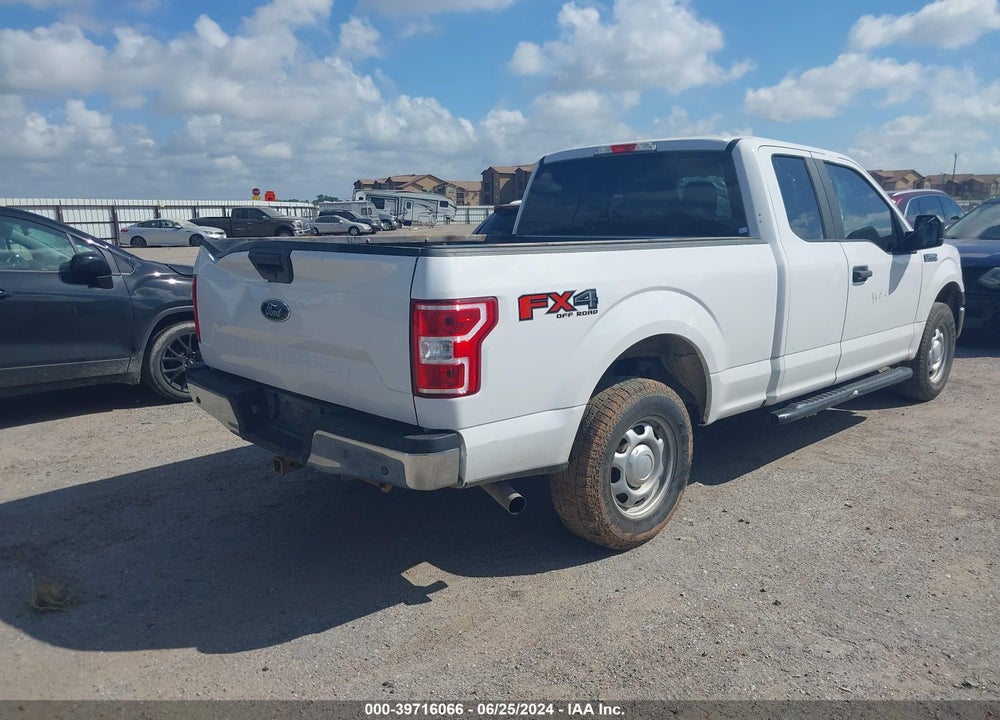 2019 FORD F-150 XL VIN: 1FTFX1E54KKE17483