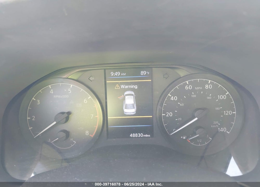 2022 NISSAN ALTIMA S FWD VIN: 1N4BL4BV2NN345109