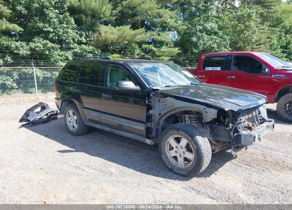 2006 JEEP GRAND CHEROKEE LAREDO VIN: 1J4GR48K76C347179