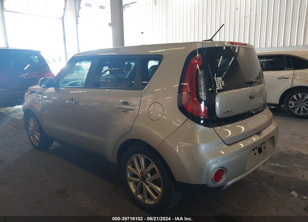 2018 KIA SOUL VIN: KNDJP3A54J7564707
