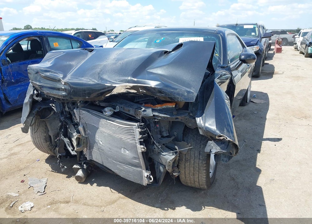 2012 DODGE CHALLENGER SXT VIN: 2C3CDYAG2CH285803