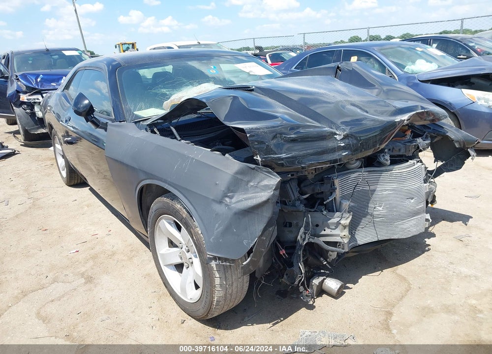 2012 DODGE CHALLENGER SXT VIN: 2C3CDYAG2CH285803