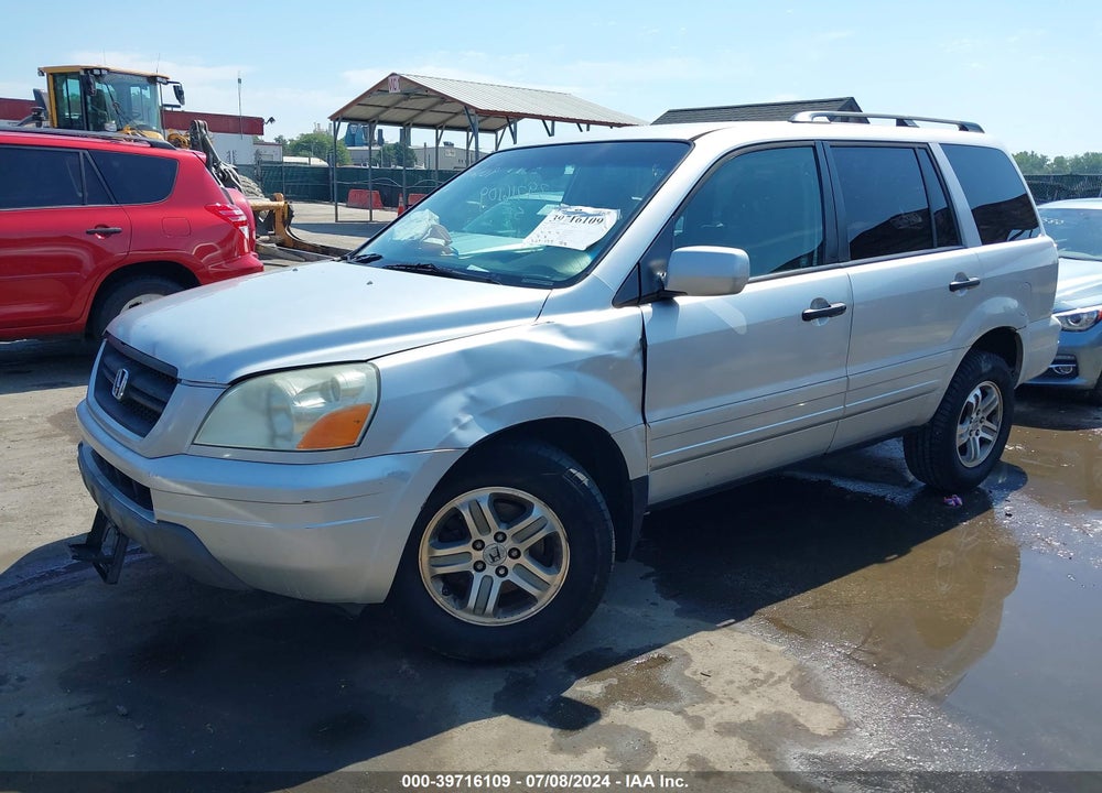 2005 HONDA PILOT VIN: 5FNYF18425B039566