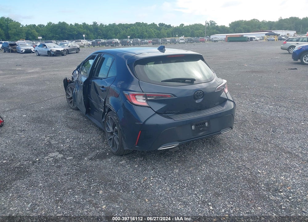 2021 TOYOTA COROLLA XSE VIN: JTNA4MBEXM3119442
