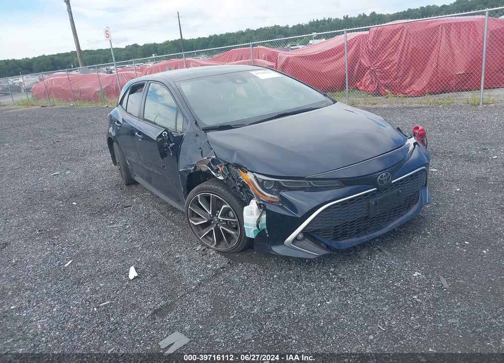 2021 TOYOTA COROLLA XSE VIN: JTNA4MBEXM3119442