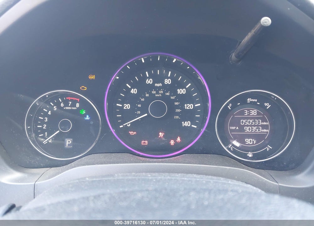 2018 HONDA HR-V LX VIN: 3CZRU5H32JM709142