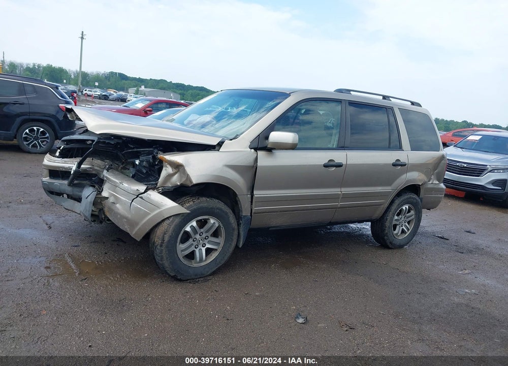 2005 HONDA PILOT VIN: 5FNYF18485B008595