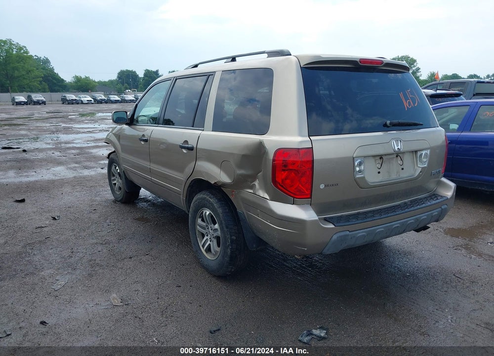 2005 HONDA PILOT VIN: 5FNYF18485B008595