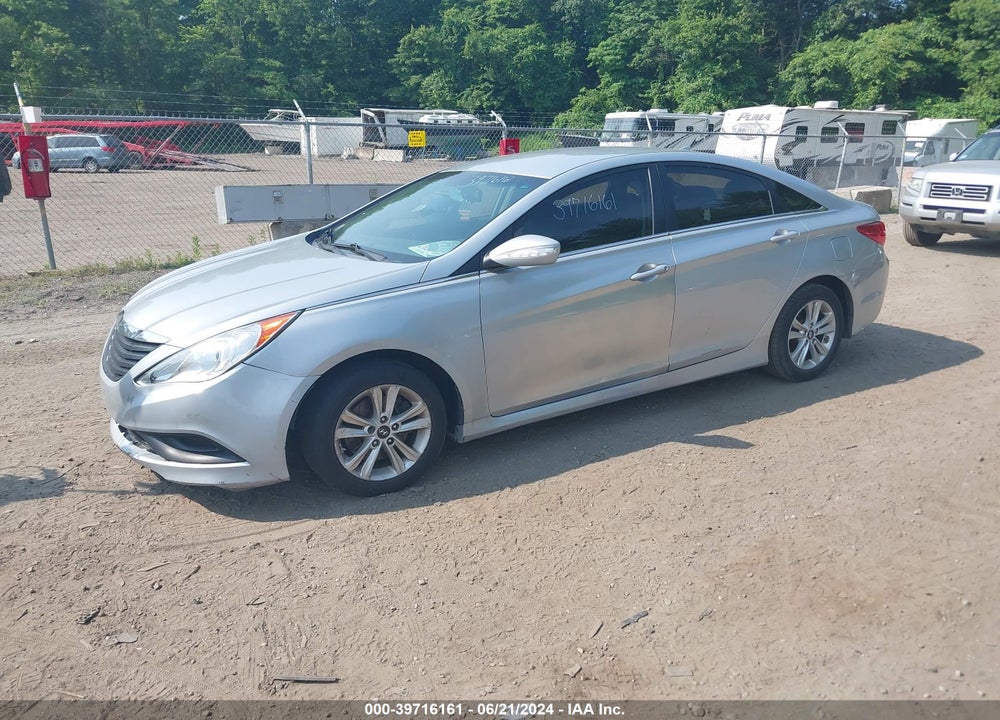 2014 HYUNDAI SONATA GLS VIN: 5NPEB4ACXEH920633