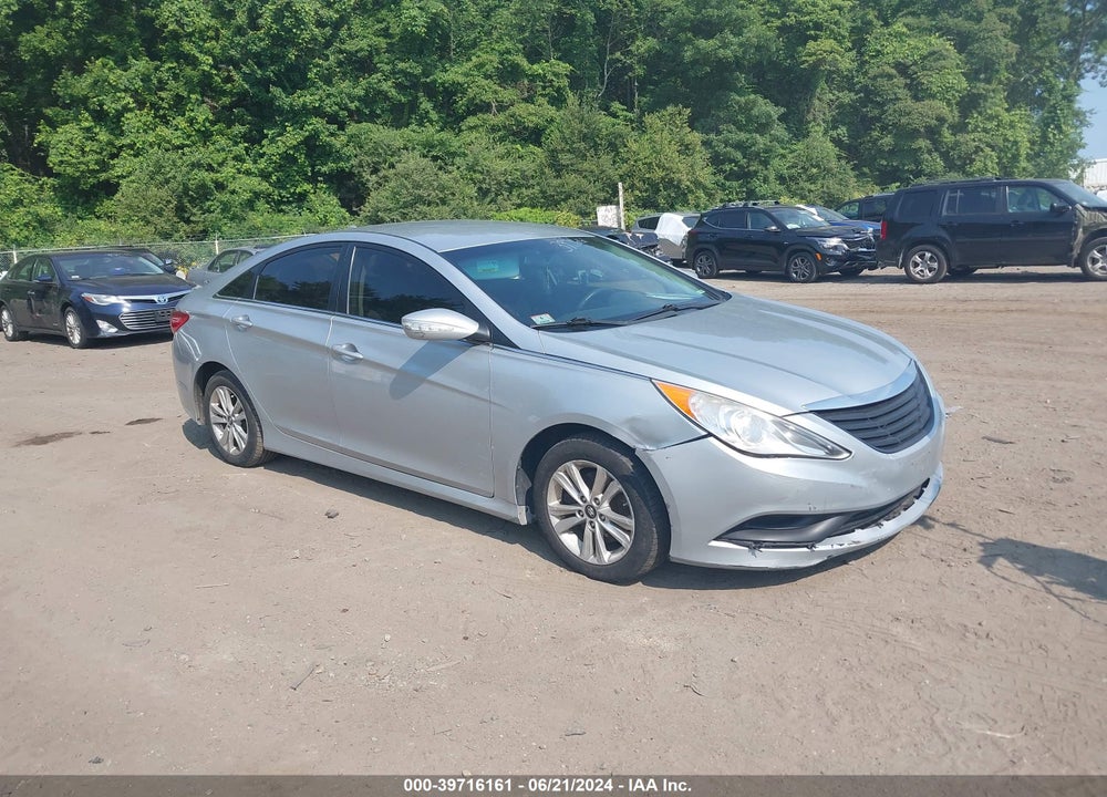 2014 HYUNDAI SONATA GLS VIN: 5NPEB4ACXEH920633