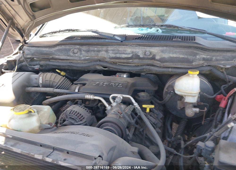 2005 DODGE RAM 1500 SLT/LARAMIE VIN: 1D7HU18D15S216784