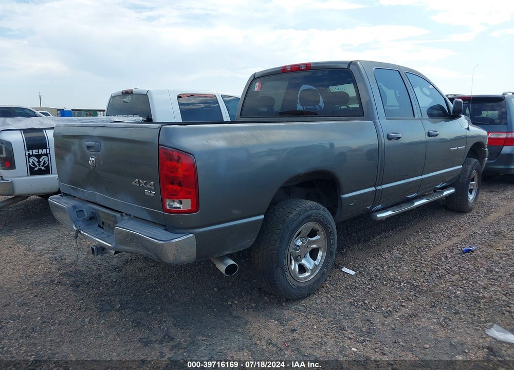 2005 DODGE RAM 1500 SLT/LARAMIE VIN: 1D7HU18D15S216784