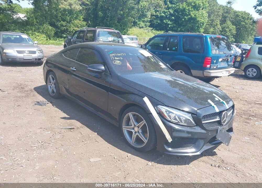 2017 MERCEDES-BENZ C 300 4MATIC VIN: WDDWJ4KB8HF445050