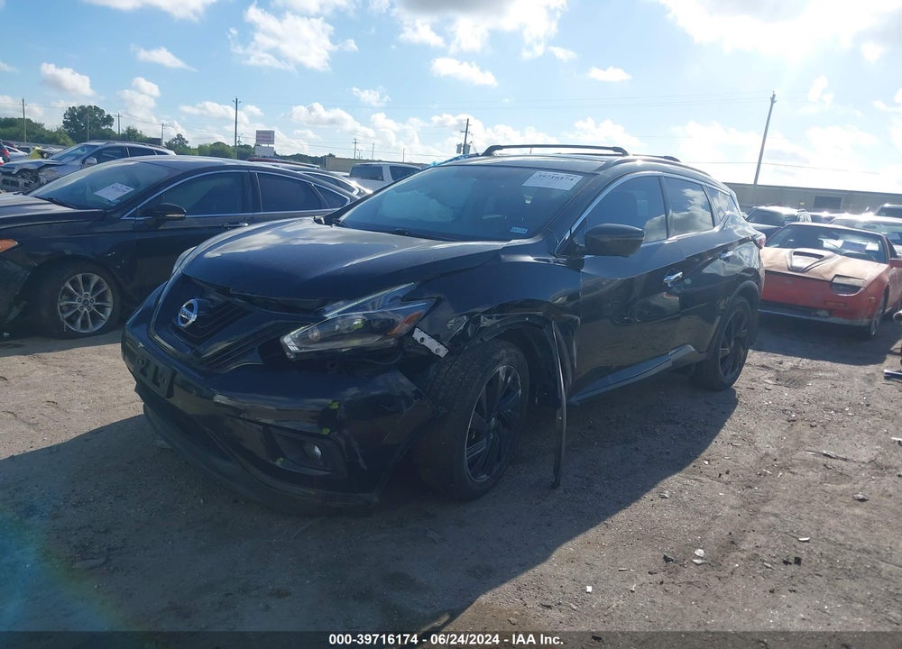 2018 NISSAN MURANO SL VIN: 5N1AZ2MG8JN184083