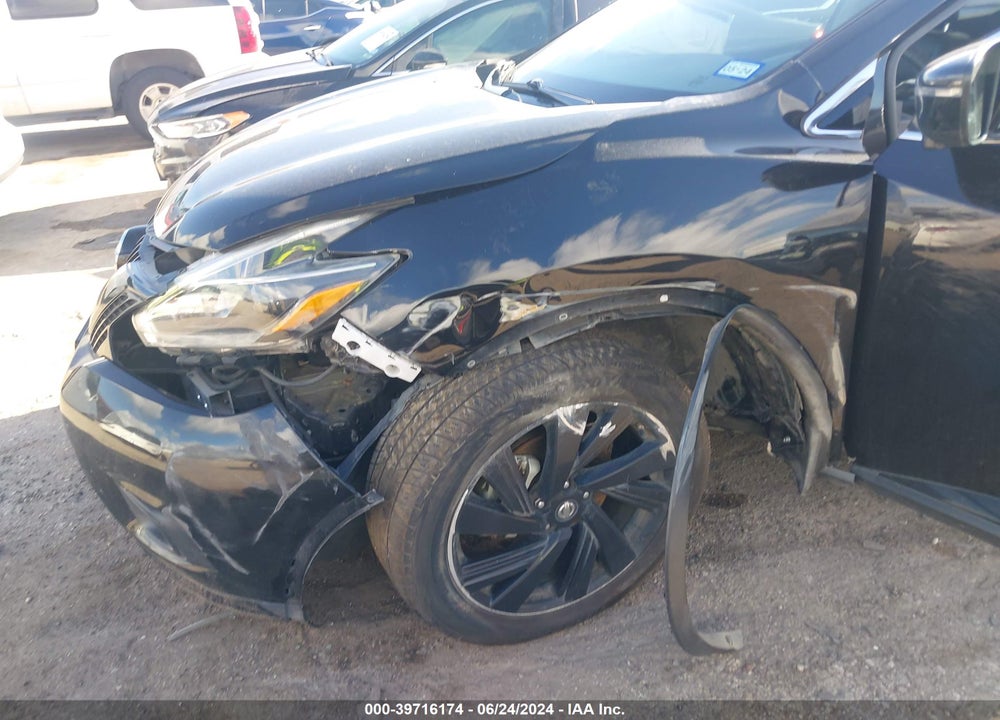 2018 NISSAN MURANO SL VIN: 5N1AZ2MG8JN184083