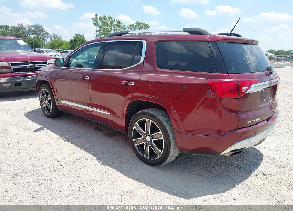 2017 GMC ACADIA DENALI VIN: 1GKKNXLSXHZ289254