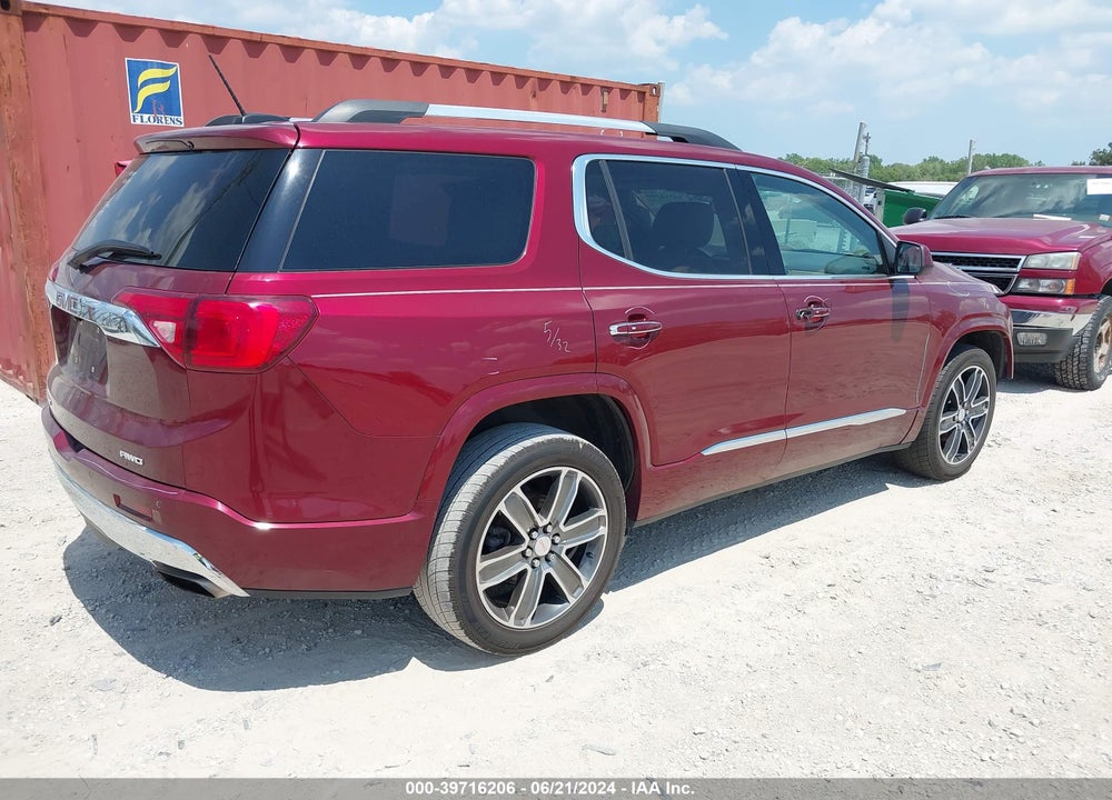 2017 GMC ACADIA DENALI VIN: 1GKKNXLSXHZ289254