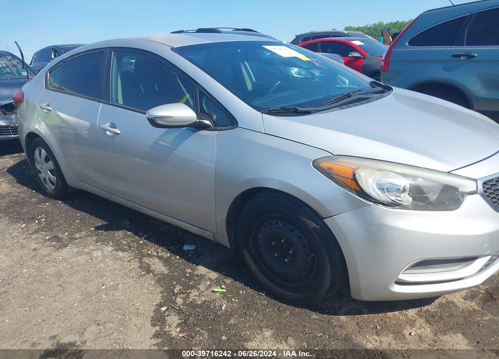 2015 KIA FORTE LX VIN: KNAFX4A61F5429527
