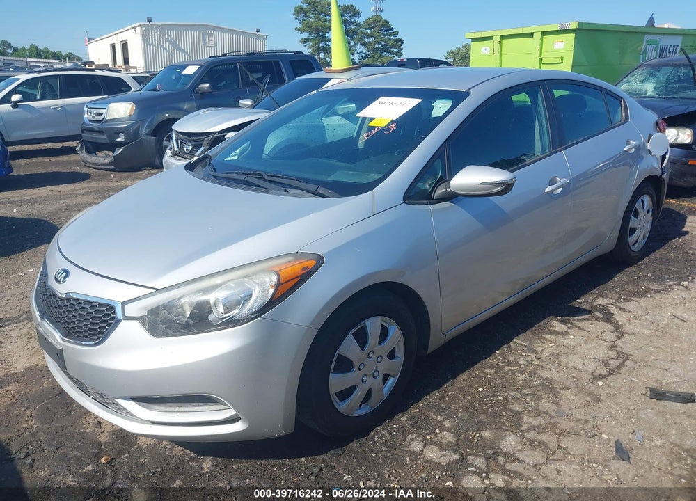 2015 KIA FORTE LX VIN: KNAFX4A61F5429527
