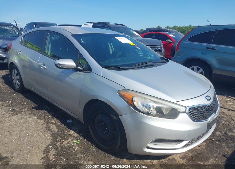 2015 KIA FORTE LX VIN: KNAFX4A61F5429527