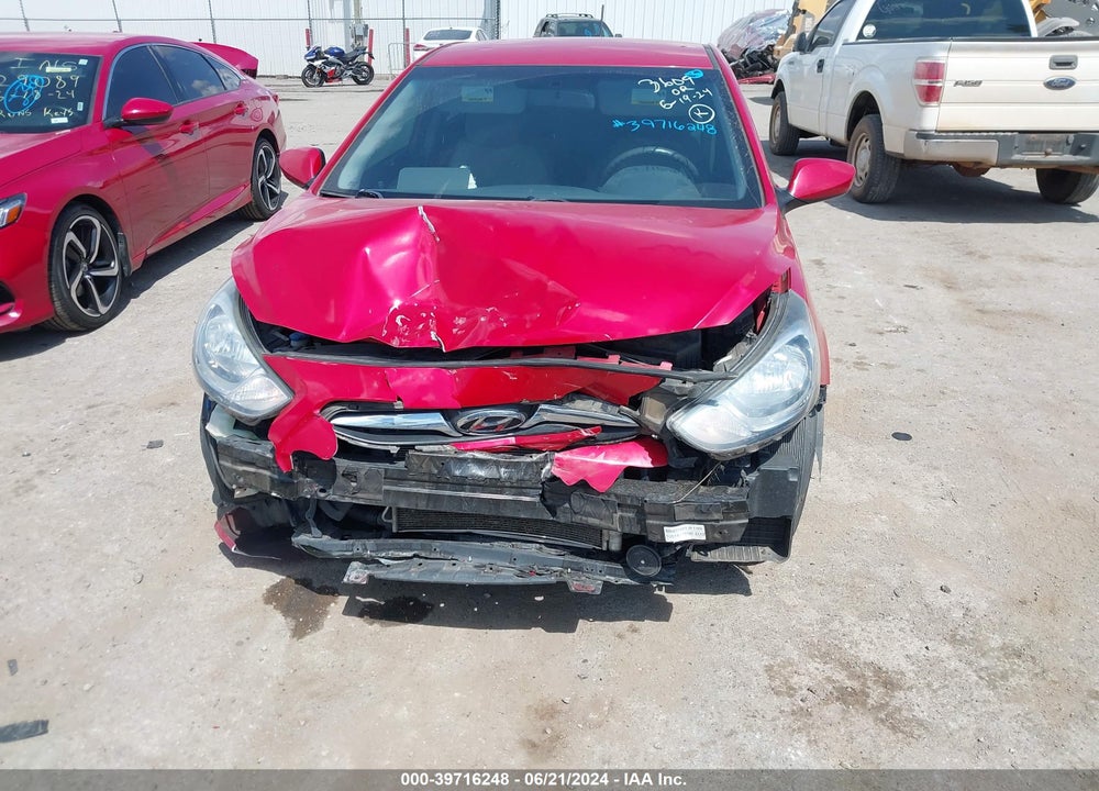 2013 HYUNDAI ACCENT GS VIN: KMHCT5AE7DU083609