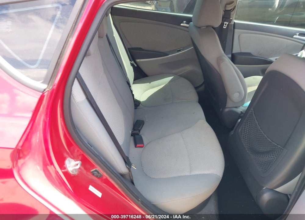 2013 HYUNDAI ACCENT GS VIN: KMHCT5AE7DU083609