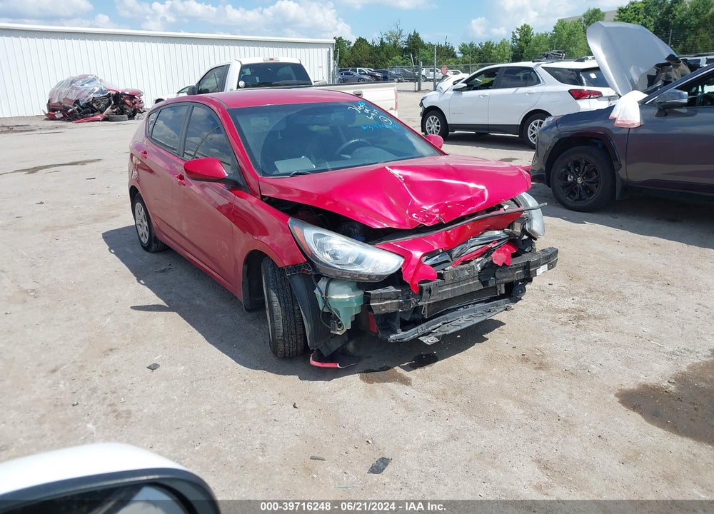 2013 HYUNDAI ACCENT GS VIN: KMHCT5AE7DU083609