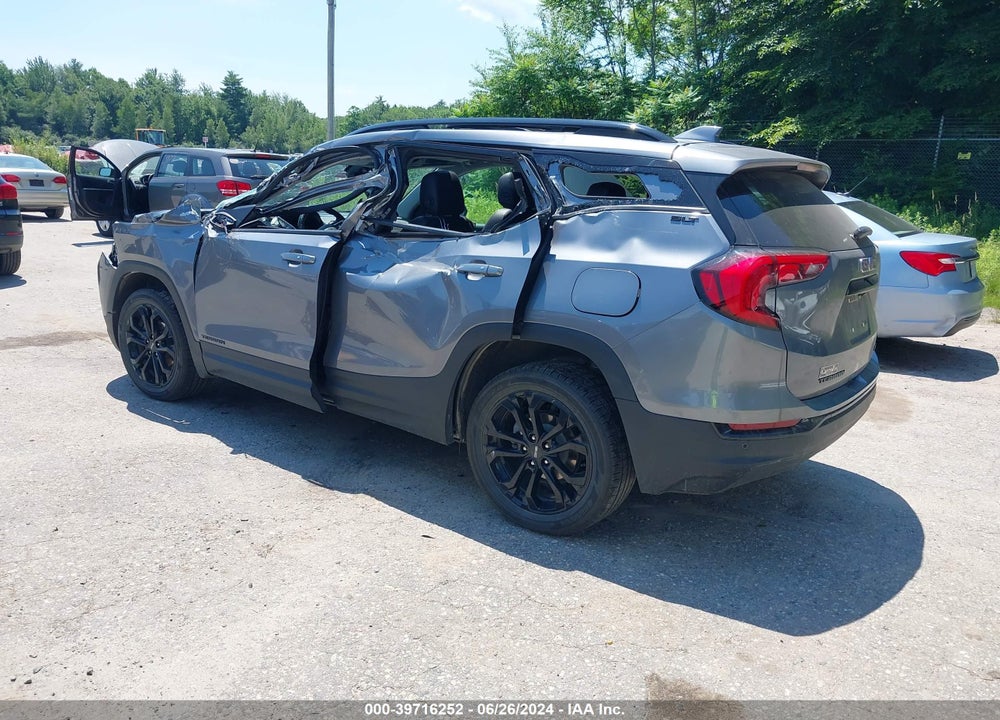 2021 GMC TERRAIN AWD SLT VIN: 3GKALVEV2ML349543