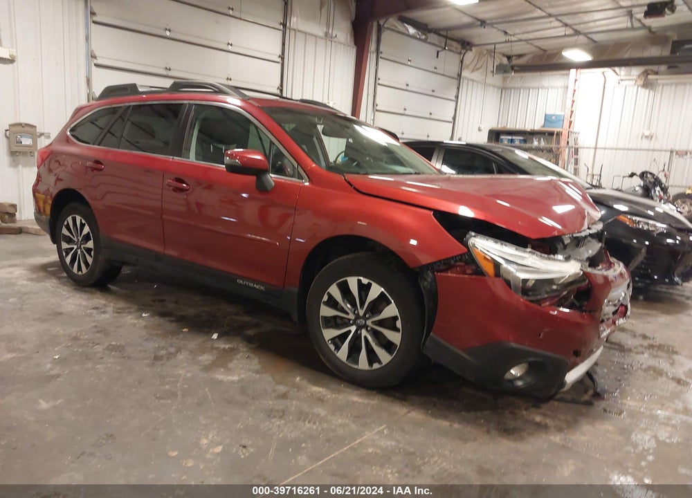 2016 SUBARU OUTBACK 2.5I LIMITED VIN: 4S4BSANC4G3329431