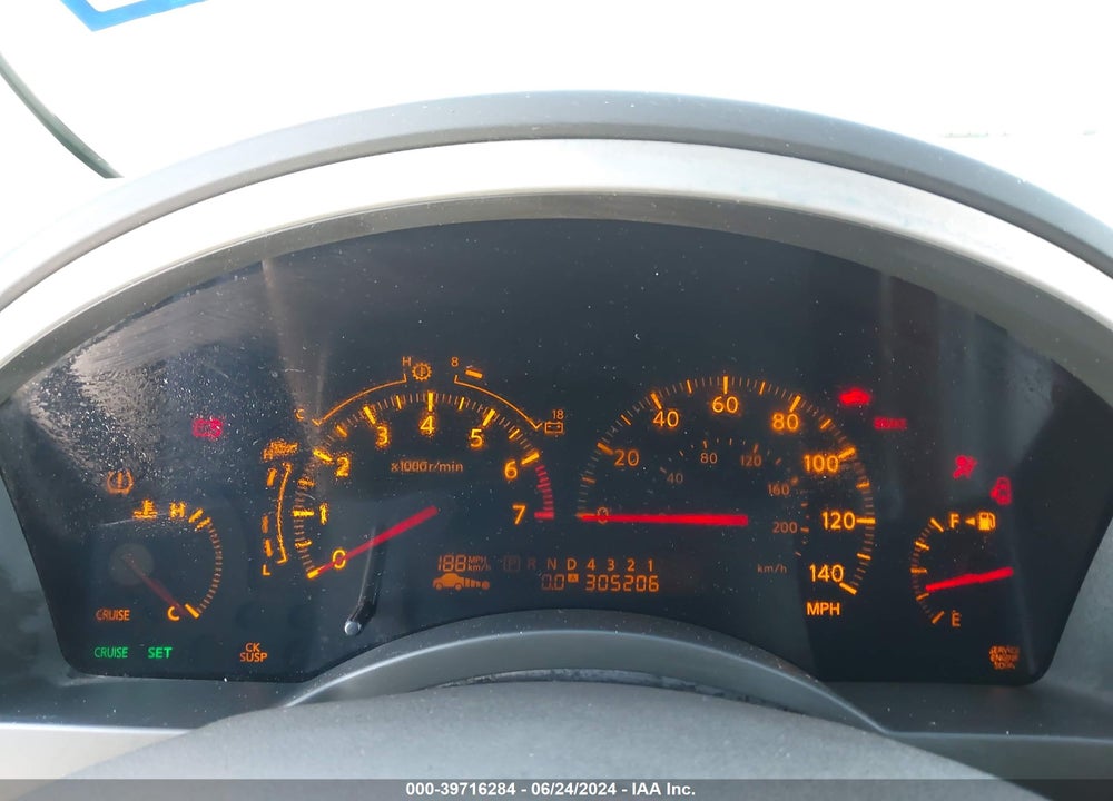 2004 INFINITI QX56 VIN: 5N3AA08A34N810118